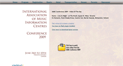 Desktop Screenshot of iamic.musiccentre.ca